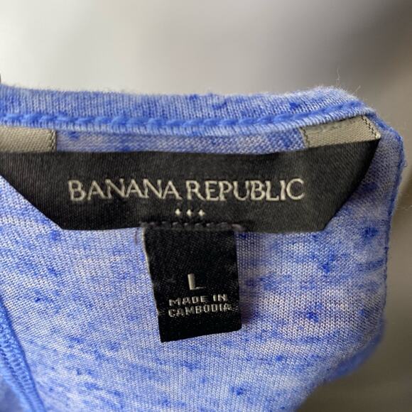 Banana Republic workout top Large Light blue - Picture 3 of 3